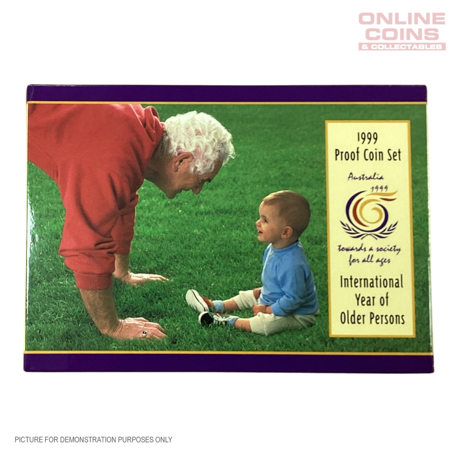 1999 Royal Australian Mint Six Coin PROOF Year Set - International Year of Older Persons